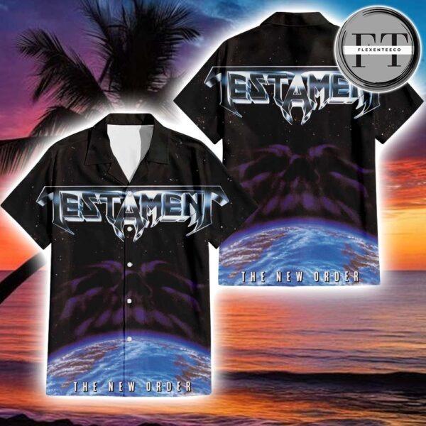 Testament The New Order Album Cover 2025 Hawaiin T-Shirt
