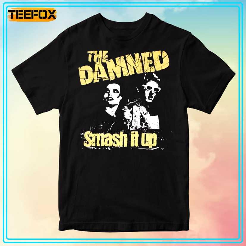 The Damned Band Smash It Up Unisex T-Shirt