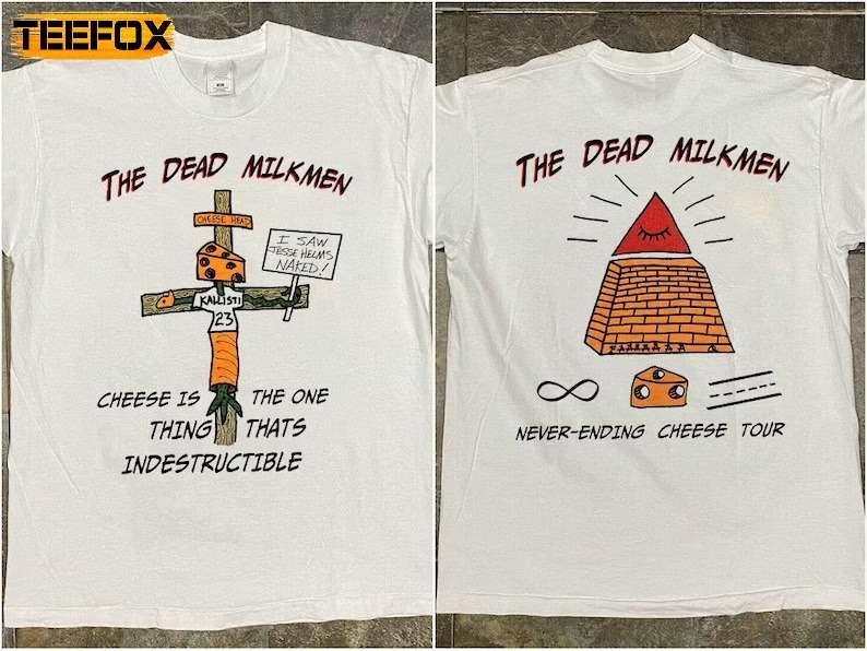 The Dead Milkmen The Never Ending Cheese Tour Short-Sleeve T-Shirt