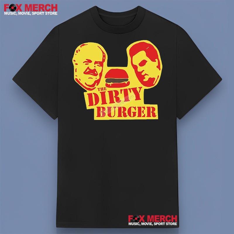 The Dirty Burger Freshly Ground Beef Griddled Logo Shirt