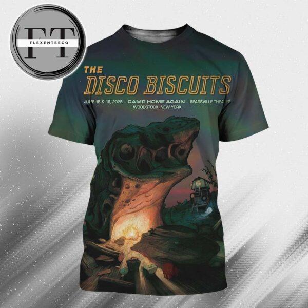 The Disco Biscuits At Camp Home Again In Bearsville Theater Woodstock NY Onm June 18-19 2025 All Over Print Shirt