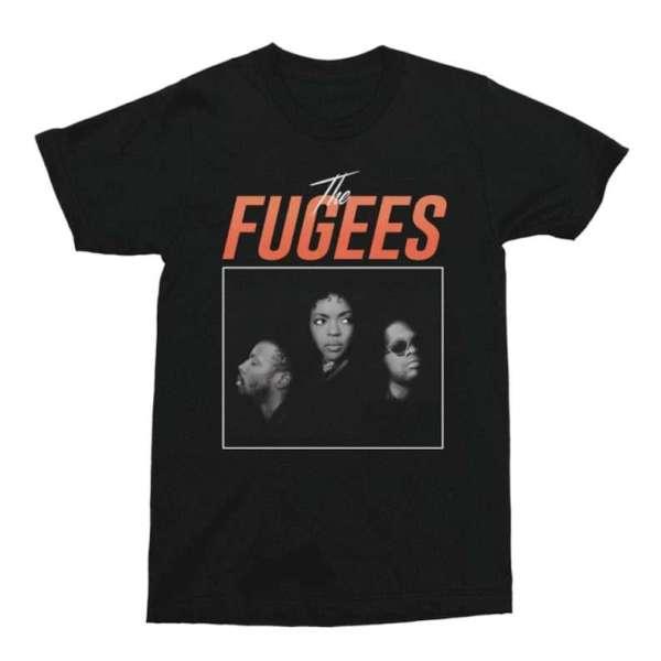 The Fugees Hip Hop Duo Wyclef Jean Lauryn Hill T-Shirt Merch