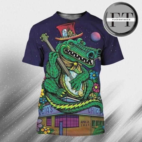 The Grateful String Band Music Show At Garcia’s In Chicago On April 25 2025 All Over Print Shirt