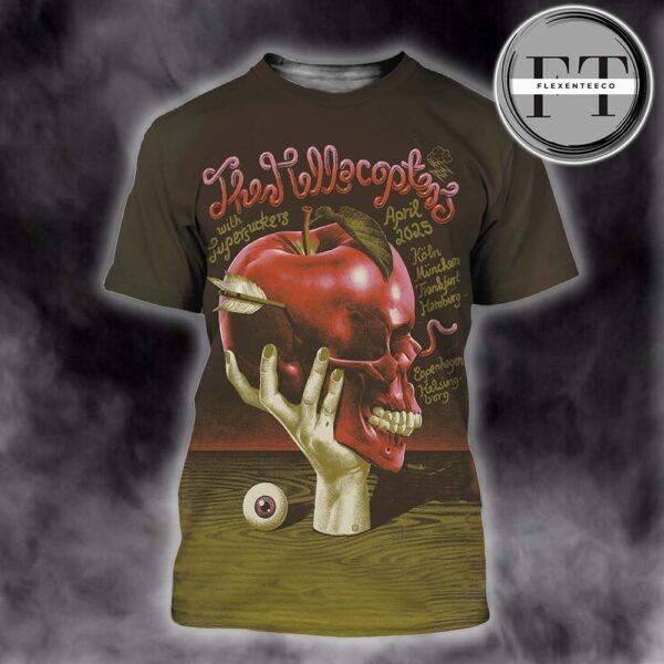 The Hellacopters Reveal Official Poster Music Show On April 2025 All Over Sprint Shirt