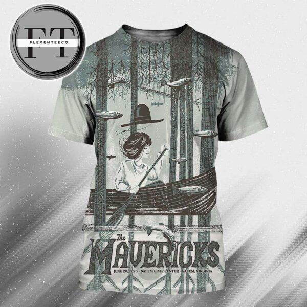 The Mavericks At Salem Civic Center In Salem Virginia On Jun 20 2025 All Over Print Shirt
