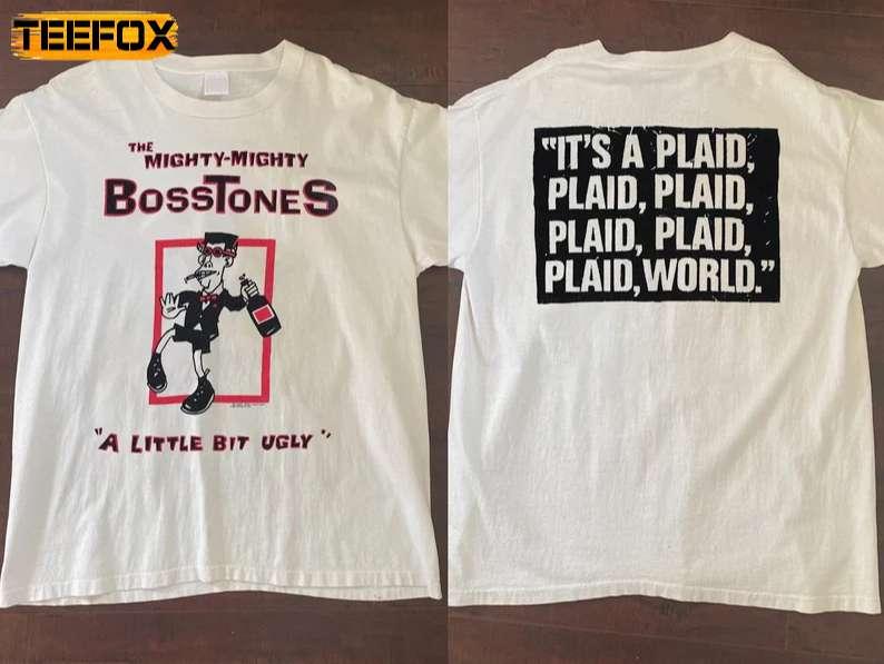 The Mighty Mighty Bosstones It's A Plaid World 1999 Tour Short-Sleeve T-Shirt