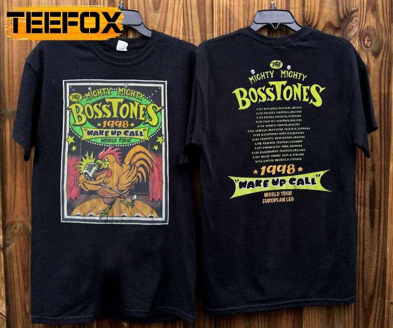 The Mighty Mighty Bosstones Wake Up Call World Tour European 1998 T-Shirt