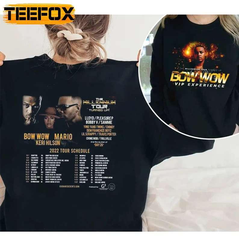 The Millennium Tour Turned Up Bow Wow Mario Keri Hilson T-Shirt