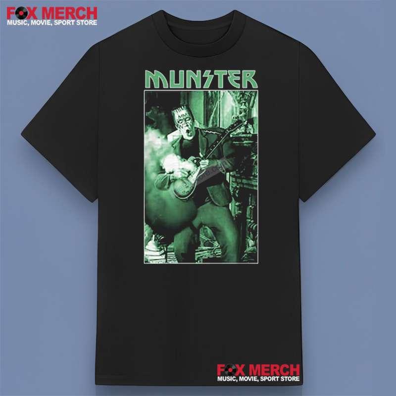 The Munsters Herman as Space Ace Kiss Band T-Shirt