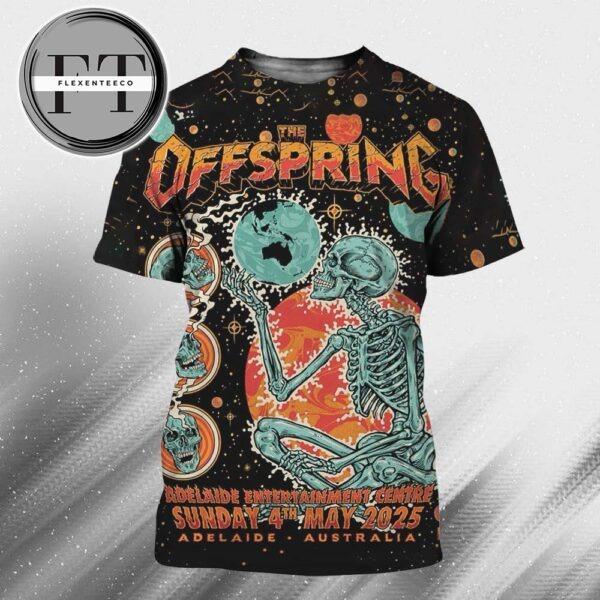 The Offspring At Adelaide Entertainment Centre In Adelaide Australia On May 4 2025 All Over Print Shirt
