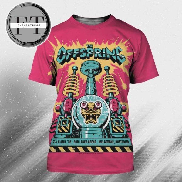 The Offspring At Rod Laver Arena In Melbourne Australia On May 7-8 2025 All Over Print Shirt