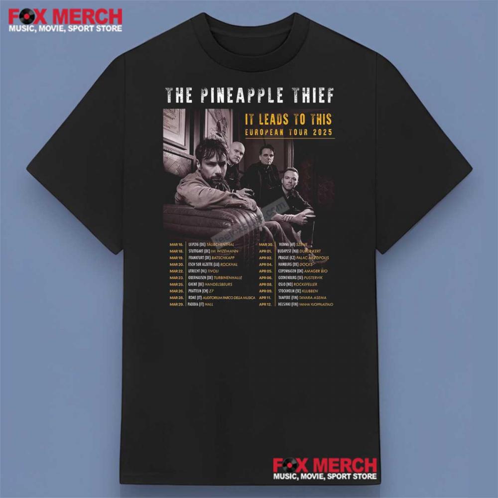 The Pineapple Thief It Leads To This Tour 2025 Shirt