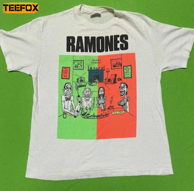 The Ramones Happy Family Short-Sleeve T-Shirt