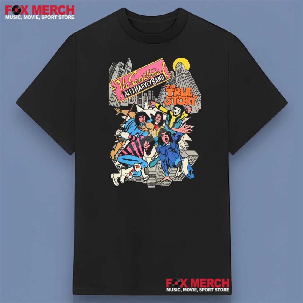 The Sensational Alex Harvey Band Music Shirt