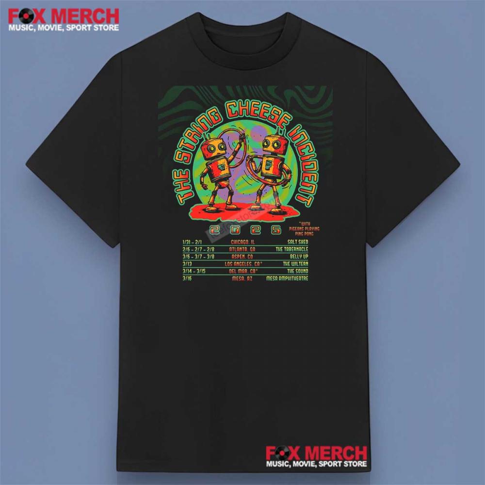 The String Cheese Incident On Tour 2025 Shirt
