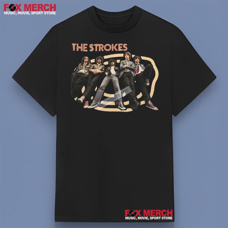 The Strokes Band Vintage Graphic T-Shirt