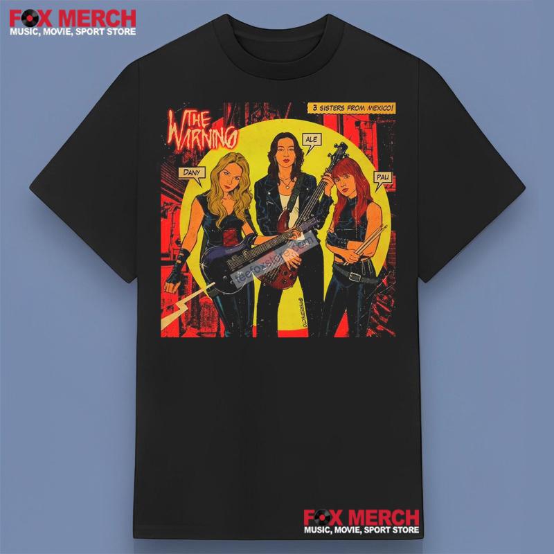 The Warning Band 3 Sisters From Mexico T-Shirt Music