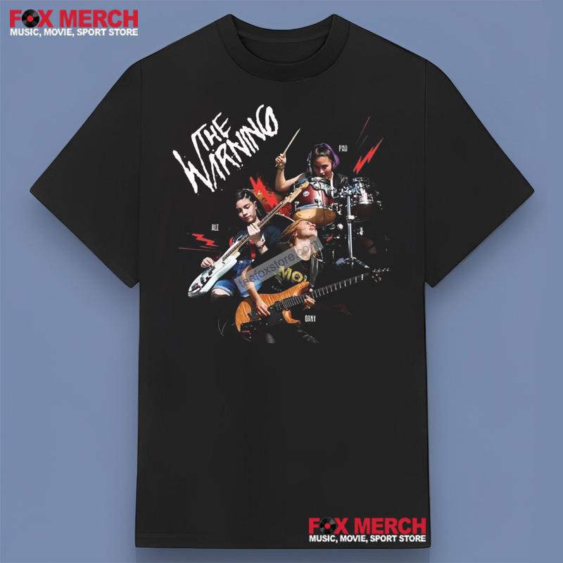 The Warning Band On The Stage Music T-Shirt
