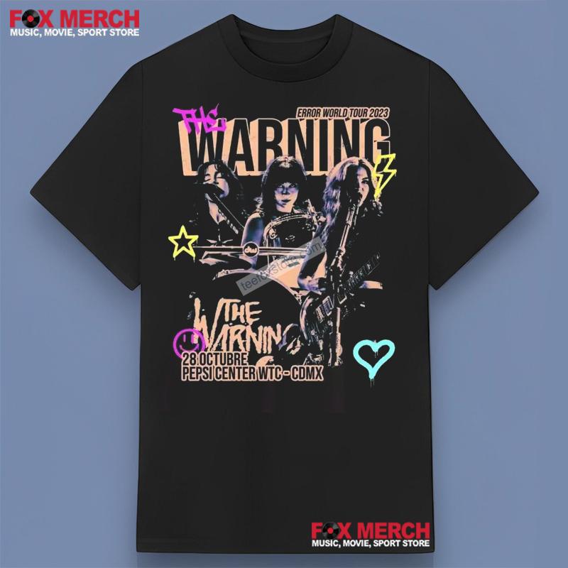 The Warning Error World Tour 2023 T-Shirt