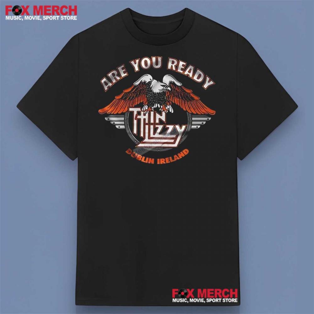 Thin Lizzy Are You Ready Dublin Ireland T-Shirt