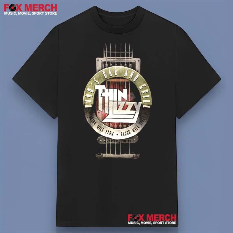 Thin Lizzy Dinos Bar And Grill Unisex Shirt