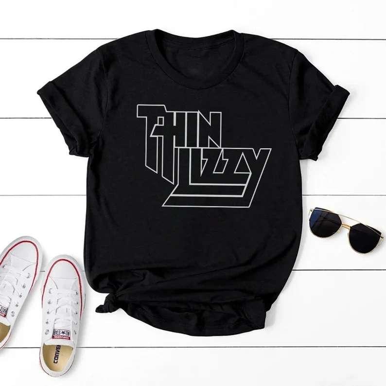 Thin Lizzy Slim Fit T-Shirt Band Music