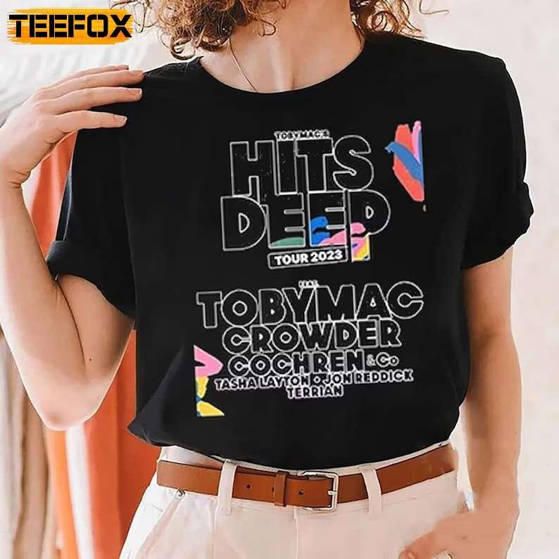 TobyMac Hits Deep Tour 2023 Concert T-Shirt