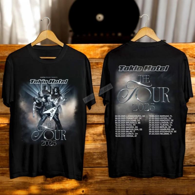 Tokio Hotel The Tour 2025 Concert T-Shirt