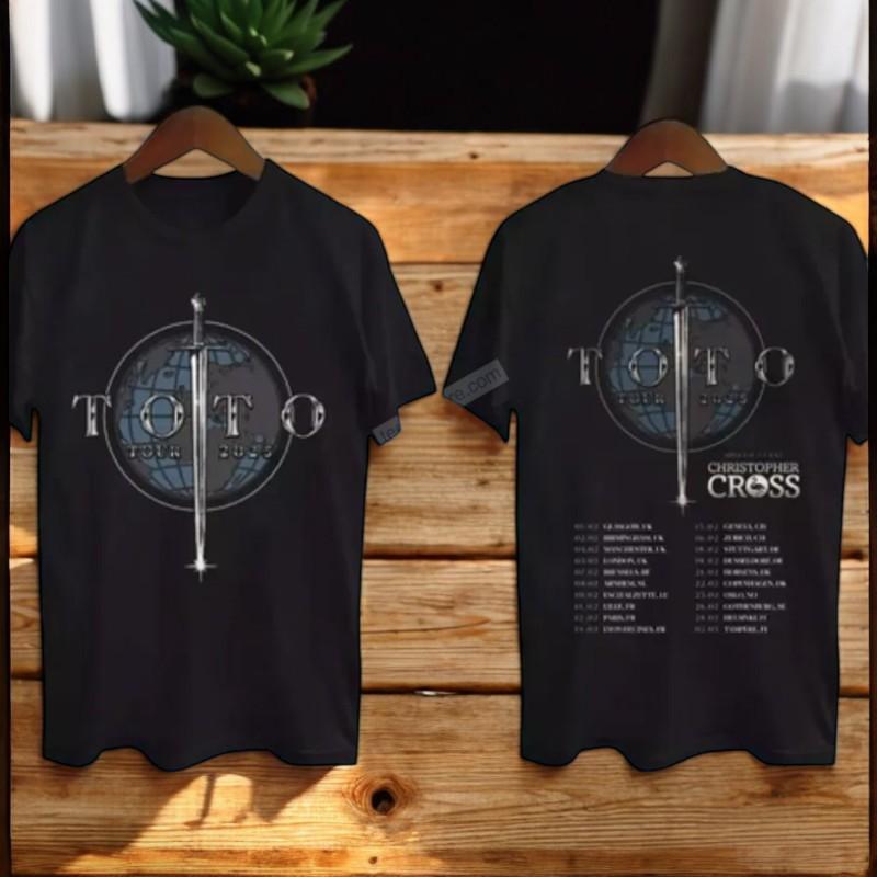 Toto Band Tour 2025 Concert T-Shirt