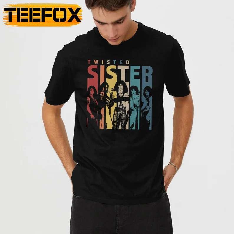 Twisted Sister Band Vintage Retro T-Shirt