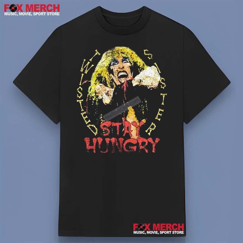 Twisted Sister Stay Hungry Dee Snider Shirt