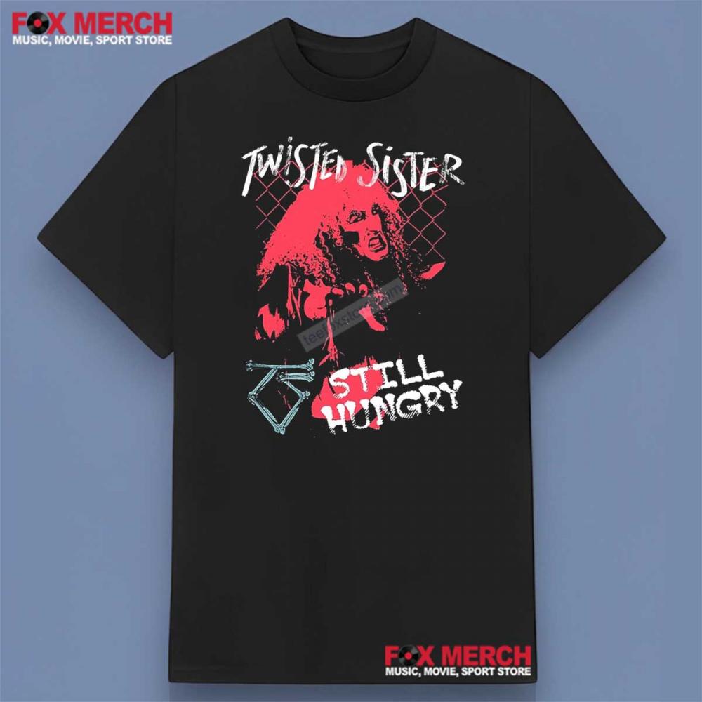 Twisted Sister Still Hungry Black Shirt