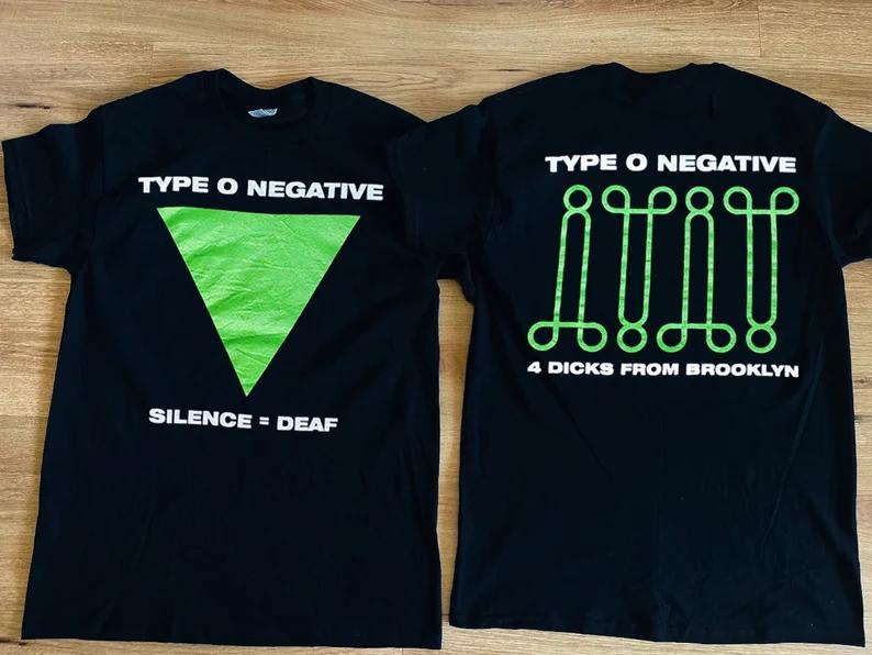 Type O Negative 4 Dicks From Brooklyn Metal Band Short-Sleeve T-Shirt