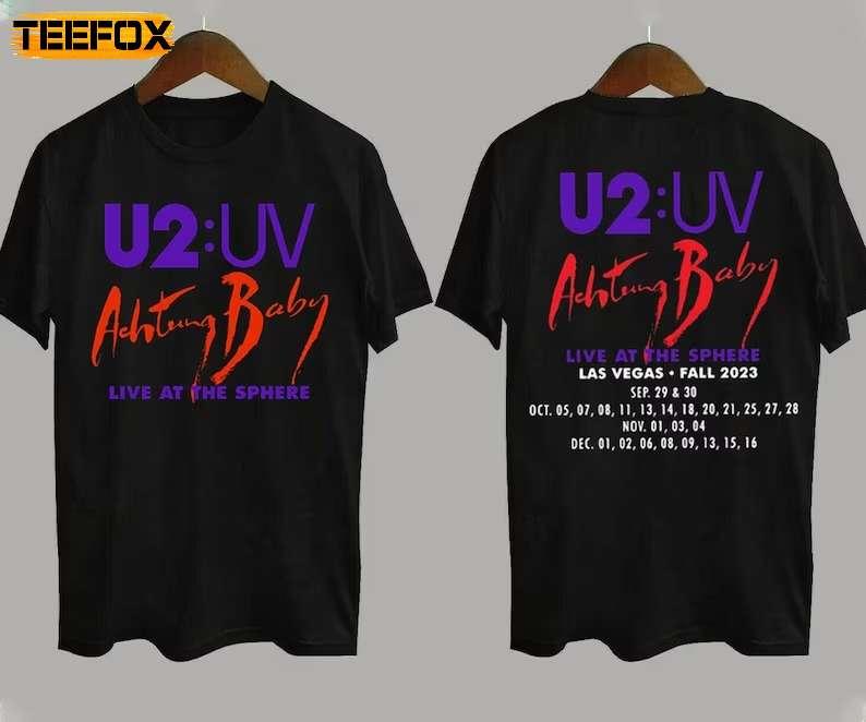 U2 Achtung Baby Live at Sphere Short-Sleeve T-Shirt