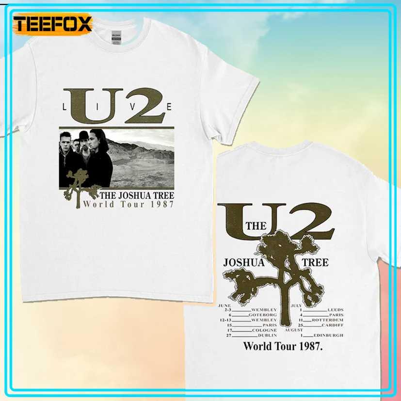 U2 Live The Joshua Tree World Tour 1987 Unisex T-Shirt