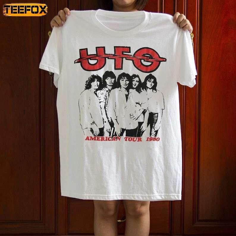 UFO No Place To Run American Tour 1980 Short-Sleeve T-Shirt