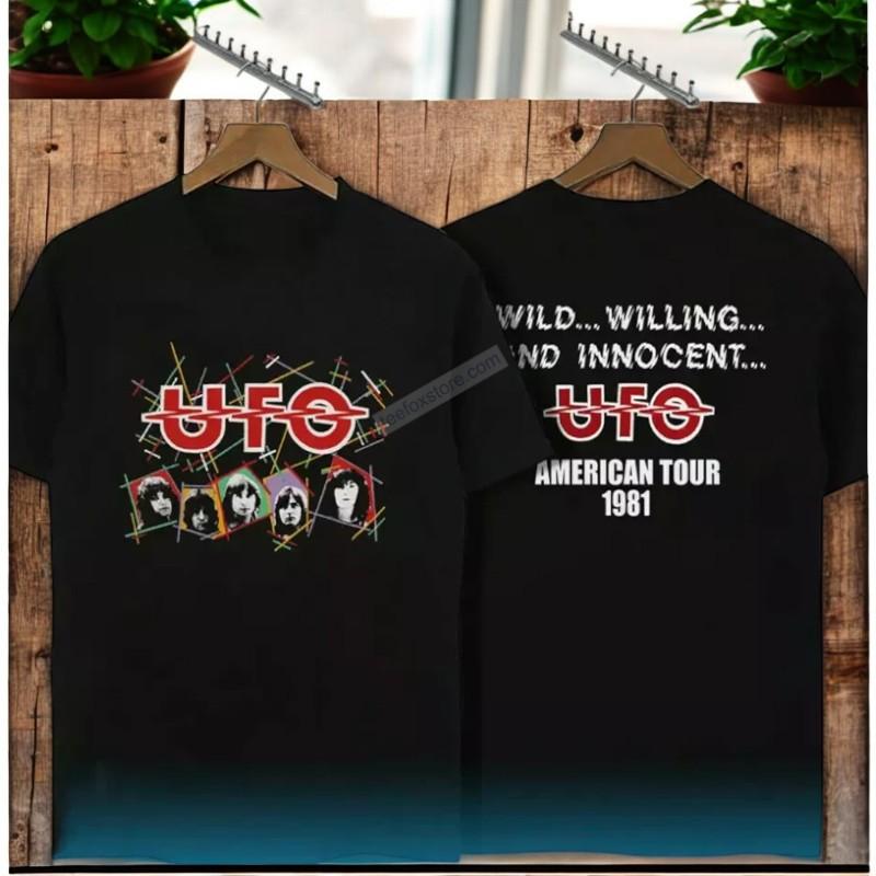 UFO Wild Willing And The Innocent 1981 Shirt