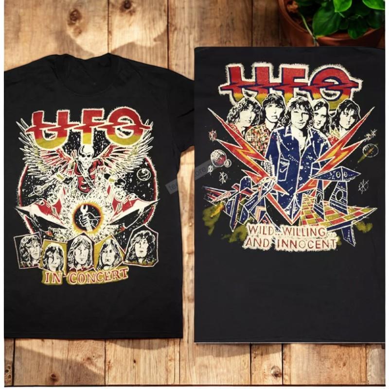 UFO band Wild Willing And The Innocent 2 sides Shirt