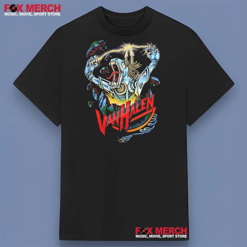 Van Halen 1980s Music Tour Shirt