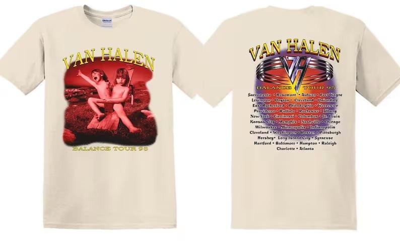 Van Halen Balance Tour 1995 Short-Sleeve T-Shirt