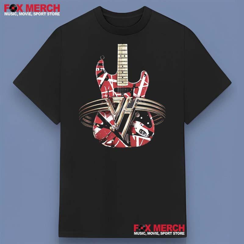 Van Halen Guitar Black Shirt