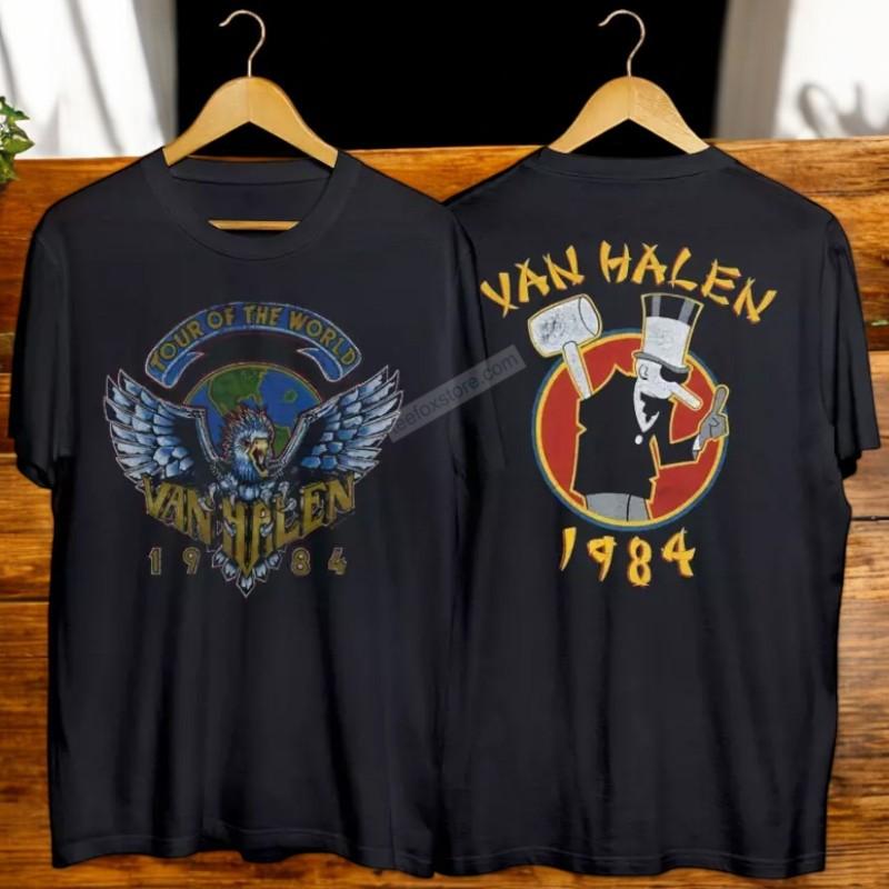 Van Halen Tour Of The World 1984 Shirt