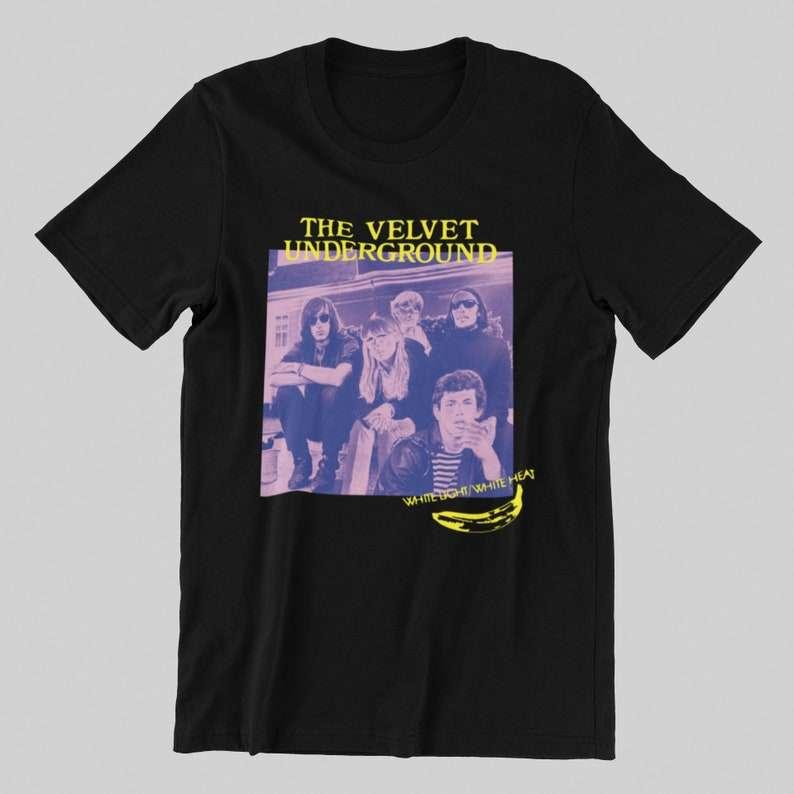 Velvet Underground Shirt Rock Band Music
