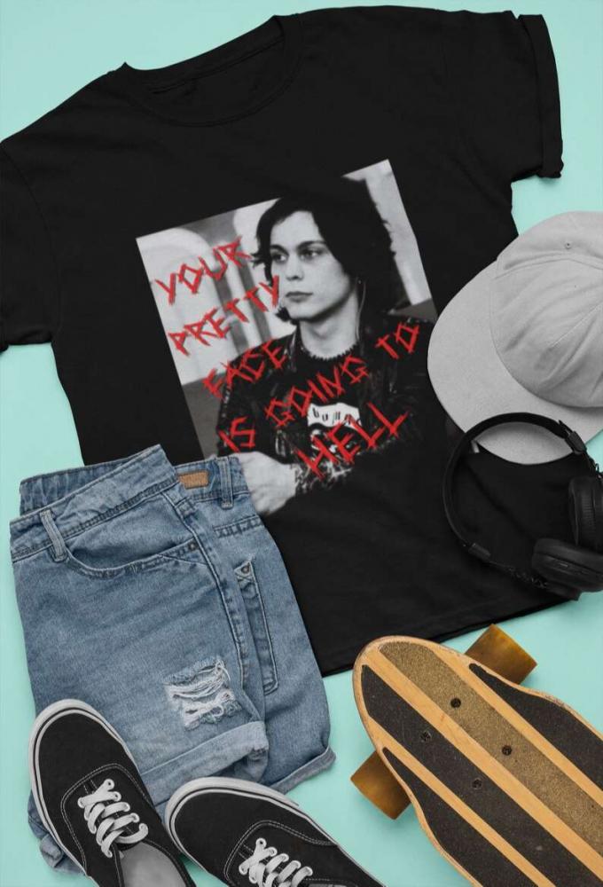 Ville Valo T-Shirt HIM Band Your Pretty Face Top Going to Hell