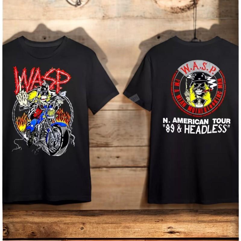 WASP North American Tour 1989 & Headless Shirt