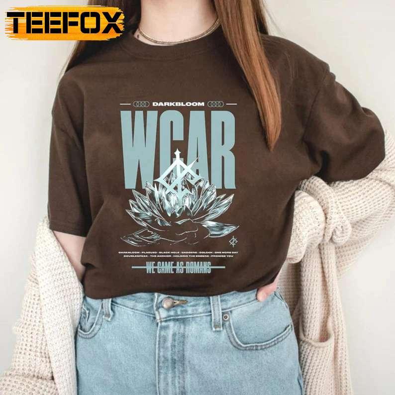 WCAR Darkbloom We Came As Romans Tour 2023 T-Shirt