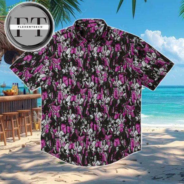 WWE All Hart RSVLTS Collection 2025 Summer Hawaiian Shirt