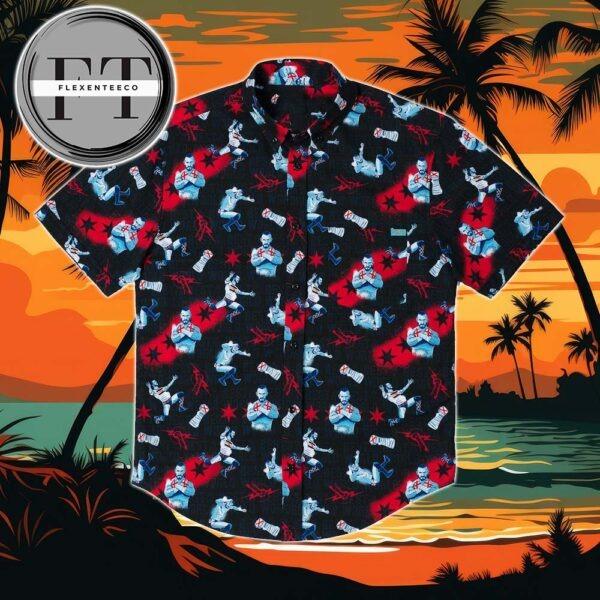 WWE CM Punk Best In The World RSVLTS Collection 2025 Summer Hawaiian Shirt