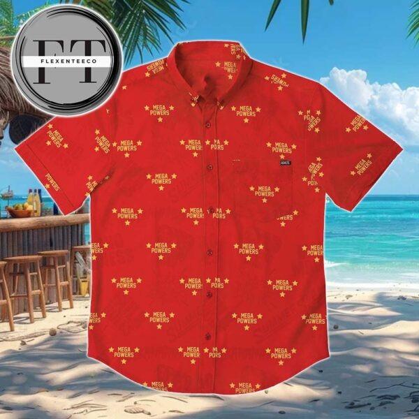 WWE Mega Powers RSVLTS Collection 2025 Summer Hawaiian Shirt