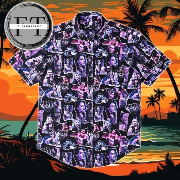 WWE Rhea Ripley Monday Night Mami RSVLTS Collection 2025 Summer Hawaiian Shirt